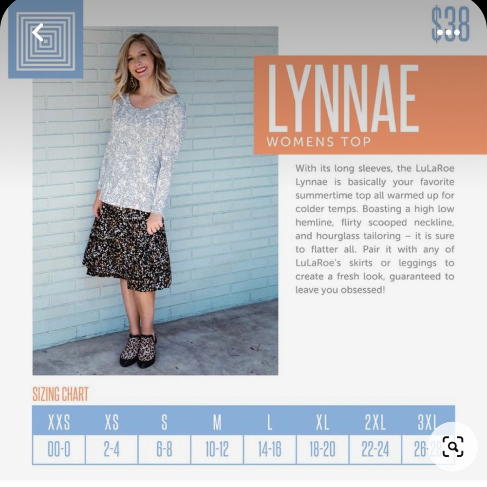 Lularoe 3X off white Lynnae with‎ large lavender polka dots.NWT. 😍😍😍 - Picture 9 of 9